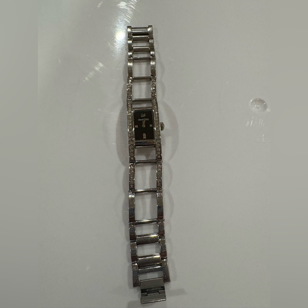 Swarovski Silver Link Bracelet Watch